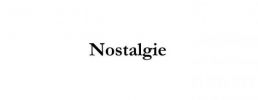 Nostalgie