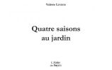 Calendrier Quatre saisons au jardin