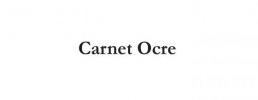 Carnet Ocre