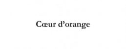 Cœur d'orange
